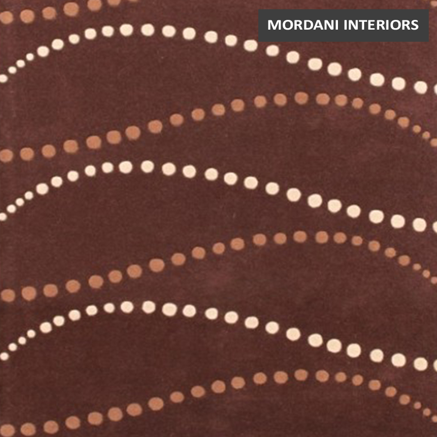 020-A Fantasy Brown Abstract Carpet Rugs